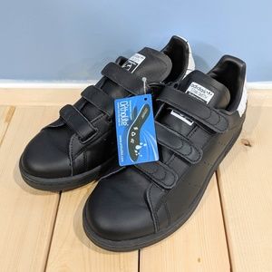 ADIDAS Stan Smith Comfort Shoes Velcro SIZE 6.5